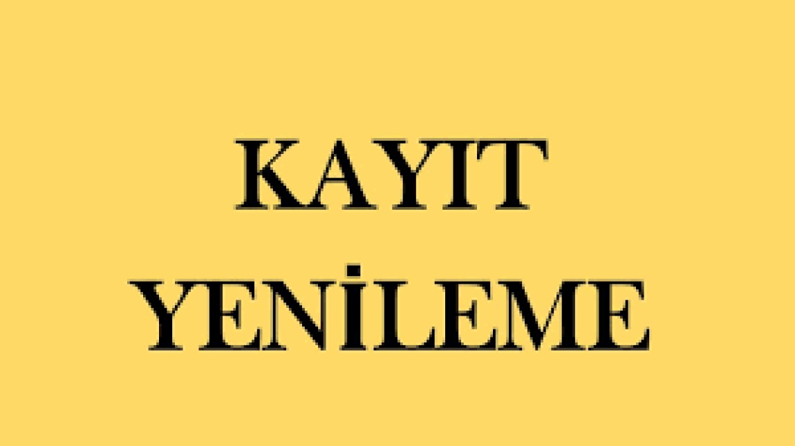 Banaz Bilsem Yeni Kayıt ve Kayıt Yenileme